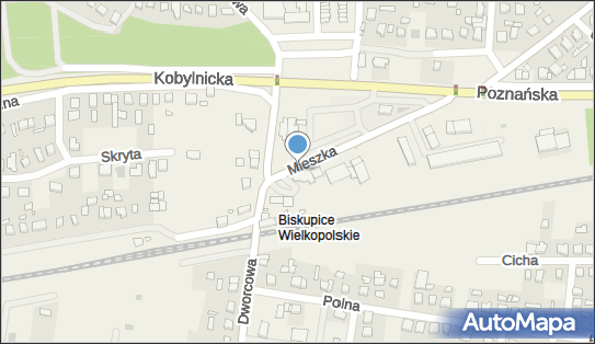 Paczkomat InPost BKP01M, Mieszka I 2, Biskupice 62-007