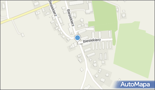 Paczkomat InPost BKZ01BAPP, Biesiekierz 28a, Biesiekierz 76-039