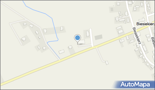 Paczkomat InPost BKZ01M, Biesiekierz 114B, Biesiekierz 76-039