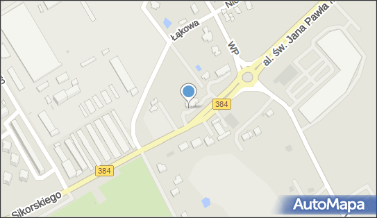 Paczkomat InPost BLA05M, Władysława Sikorskiego 23, Bielawa 58-260