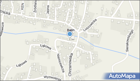 Paczkomat InPost BLN02M, Juliana Niemcewicza 2, Balin 32-500