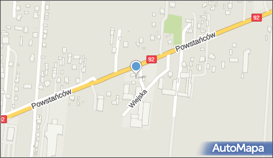 Paczkomat InPost BLO03N, Powstańców 38A, Błonie 05-870