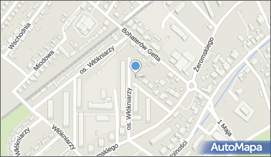 Paczkomat InPost BLW01M, Osiedlowa 5, Bielawa 58-260