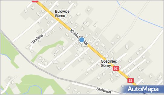 Paczkomat InPost BLX01G, Krakowska 70, Bulowice 32-652