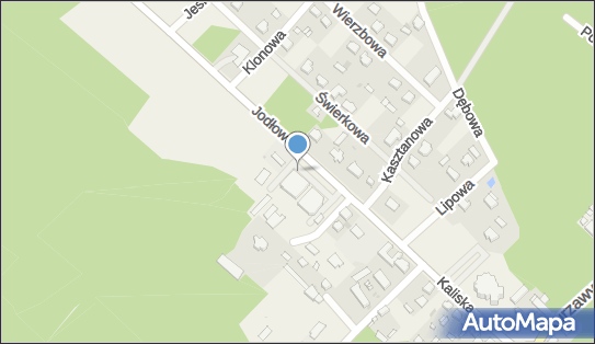 Paczkomat InPost BNY02M, Kaliska 17, Brzeziny 62-874