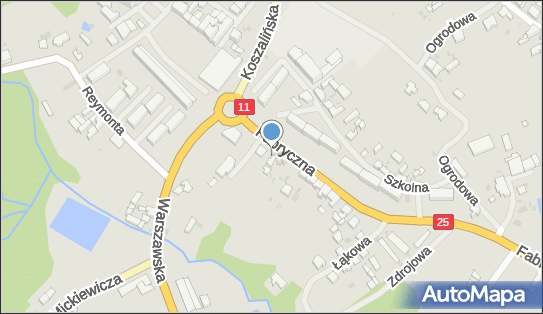 Paczkomat InPost BOB02M, Fabryczna 1, Bobolice 76-020