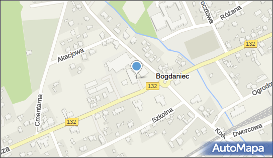Paczkomat InPost BOG02A, Mickiewicza Adama 44d, Bogdaniec 66-450