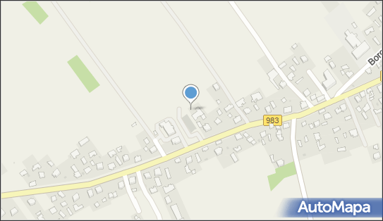 Paczkomat InPost BOR02M, Borowa 329A, Borowa 39-305