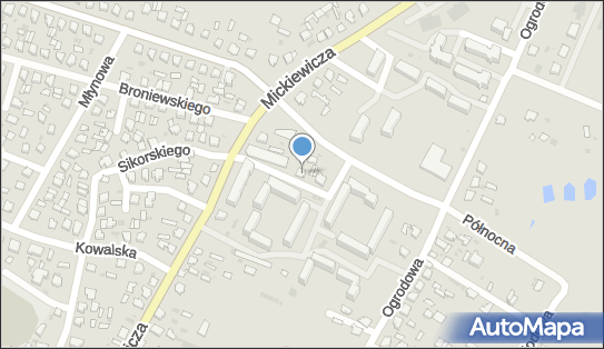 Paczkomat InPost BPD01M, Mickiewicza 178, Bielsk Podlaski 17-100