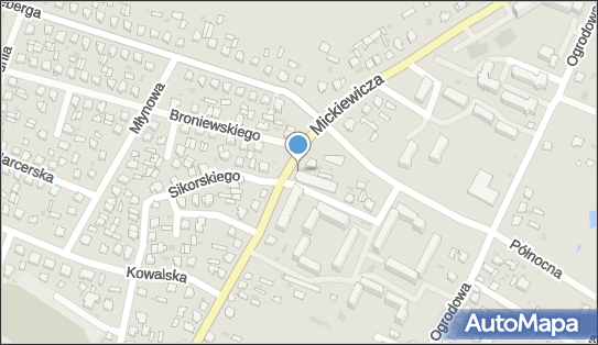 Paczkomat InPost BPD01M, Mickiewicza 178, Bielsk Podlaski 17-100