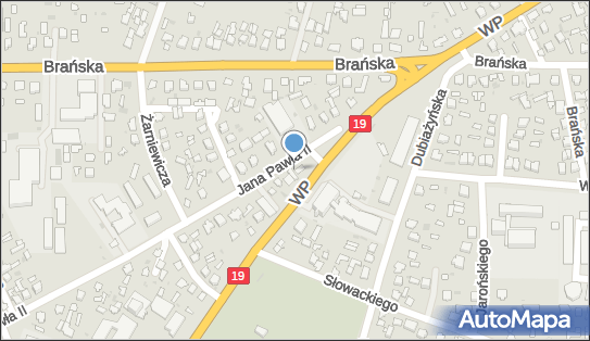 Paczkomat InPost BPD02A, Wojska Polskiego 34, Bielsk Podlaski 17-100