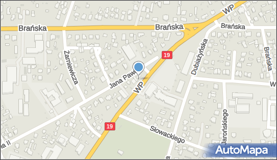Paczkomat InPost BPD02A, Wojska Polskiego 34, Bielsk Podlaski 17-100