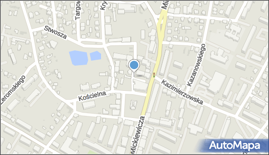 Paczkomat InPost BPD03A, Mickiewicza 49, Bielsk Podlaski 17-100