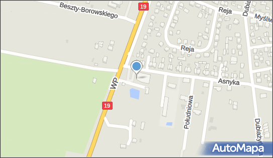 Paczkomat InPost BPD03M, Asnyka 23, Bielsk Podlaski 17-100