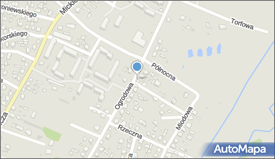 Paczkomat InPost BPD05M, Ogrodowa 86, Bielsk Podlaski 17-100