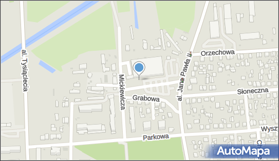 Paczkomat InPost BPO01M, Jana Pawła II 163, Biała Podlaska 21-500