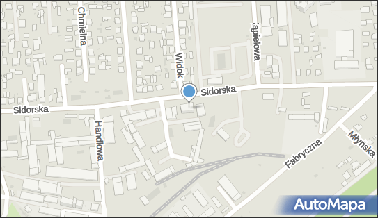 Paczkomat InPost BPO01W, Sidorska 59, Biała Podlaska 21-500
