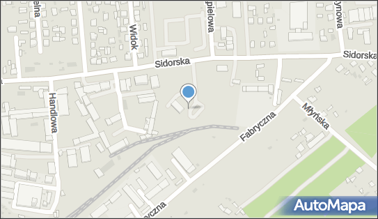 Paczkomat InPost BPO04BAPP, Sidorska 59, Biała Podlaska 21-500