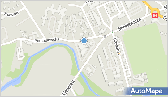 Paczkomat InPost BRE01A, Pomianowska 2B, Brzesko 32-800