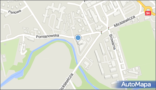 Paczkomat InPost BRE01A, Pomianowska 2B, Brzesko 32-800