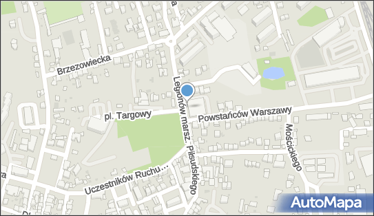 Paczkomat InPost BRE01BAPP, Legionów Piłsudskiego 19, Brzesko 32-800