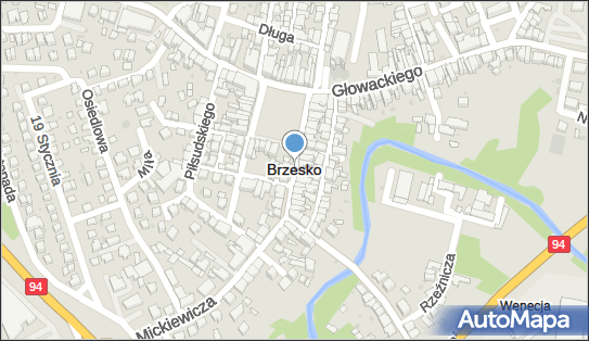 Paczkomat InPost BRE07M, Dworcowa 1A, Brzesko 32-800