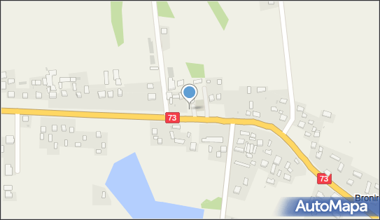 Paczkomat InPost BRON01M, Bronina 81, Bronina 28-100