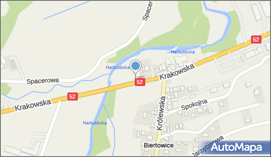 Paczkomat InPost BRT02M, Biertowice 312, Biertowice 32-440