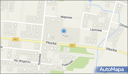 Paczkomat InPost BRV01BAPP, Płocka 14A, Brwilno 09-400