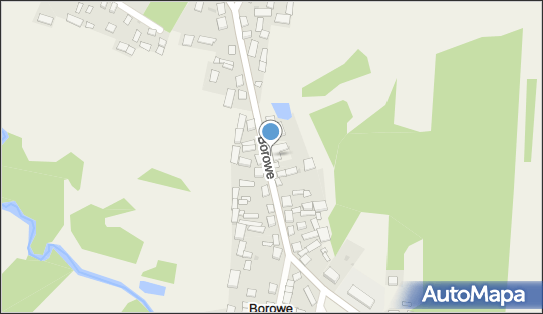Paczkomat InPost BRVQ01BAPP, Borowe 19, Borowe 05-640