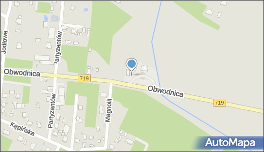 Paczkomat InPost BRW02M, Obwodnica 20, Brwinów 05-840