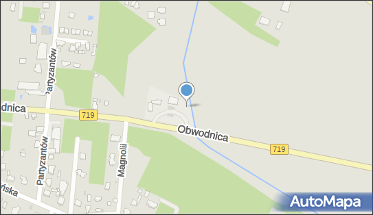 Paczkomat InPost BRW02M, Obwodnica 20, Brwinów 05-840