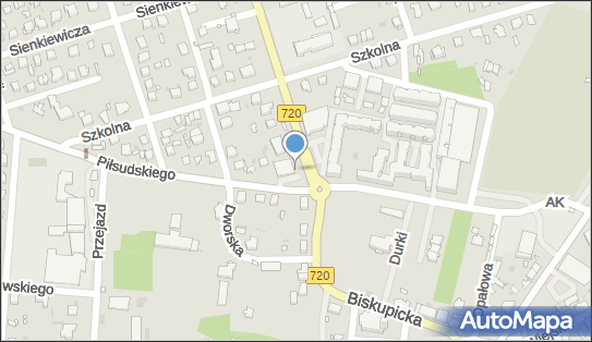 Paczkomat InPost BRW05M, Józefa Piłsudskiego 2, Brwinów 05-840