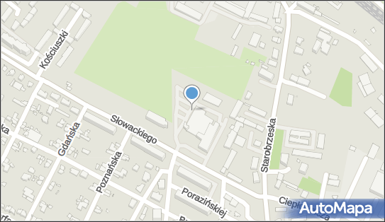 Paczkomat InPost BRZ07M, Słowackiego 31, Brzeg 49-300