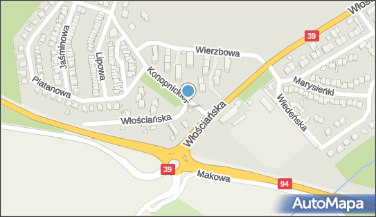 Paczkomat InPost BRZ08M, Włościańska 17, Brzeg 49-300
