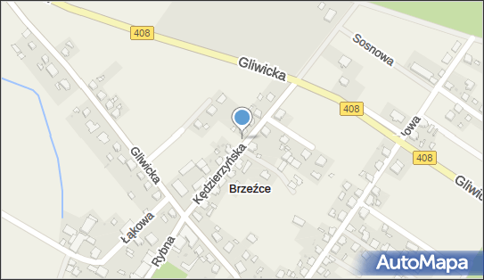 Paczkomat InPost BRZC01BAPP, Kędzierzyńska 3, Brzeźce 47-223