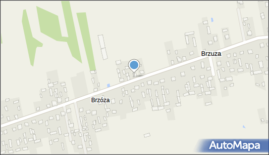 Paczkomat InPost BRZU01BAPP, Brzuza 80, Brzuza 07-130