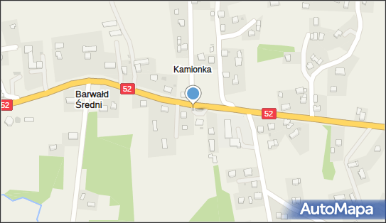 Paczkomat InPost BSD01M, Barwałd Średni 68, Barwałd Średni 34-124