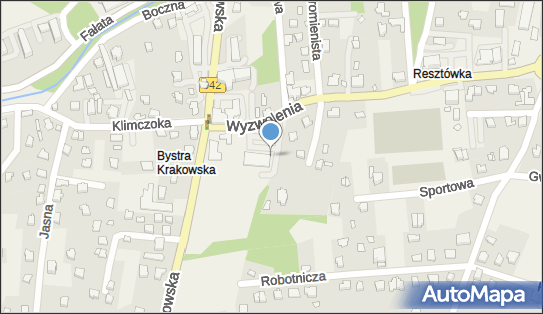 Paczkomat InPost BST01M, Wyzwolenia 6, Bystra 43-360