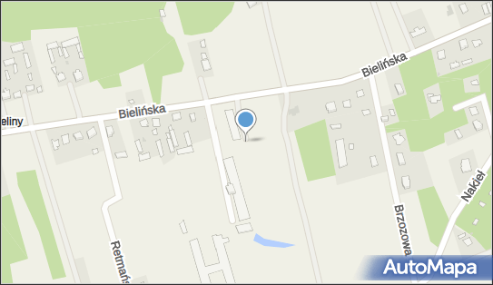 Paczkomat InPost BSY01M, Bielińska 57, Brańszczyk 07-221