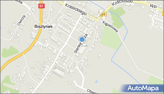 Paczkomat InPost BSZ01N, Kajki 7, Bisztynek 11-230