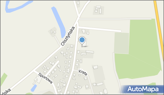 Paczkomat InPost BTI01M, Grunwaldzka 56A, Bratian 13-300
