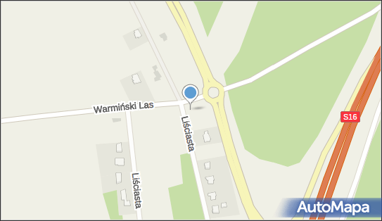 Paczkomat InPost BTZK01BAPP, Liściasta 1a, Bartążek 10-687