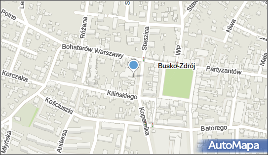 Paczkomat InPost BUS01M, Poprzeczna 4, Busko-Zdrój 28-100