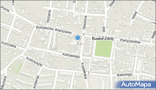 Paczkomat InPost BUS01M, Poprzeczna 4, Busko-Zdrój 28-100