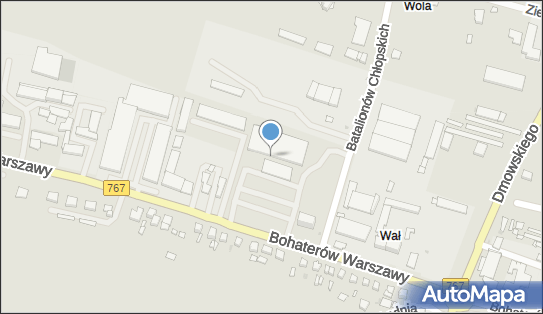 Paczkomat InPost BUS07M, Bohaterów Warszawy 114a, Busko-Zdrój 28-100