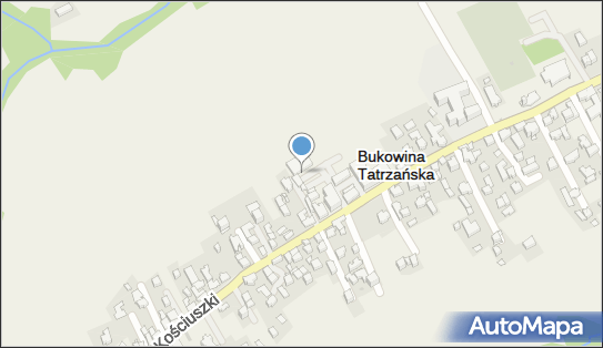 Paczkomat InPost BUT01M, Kościuszki 36, Bukowina Tatrzańska 34-530