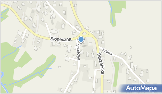 Paczkomat InPost BUT02M, Sportowa 1, Bukowina Tatrzańska 34-530