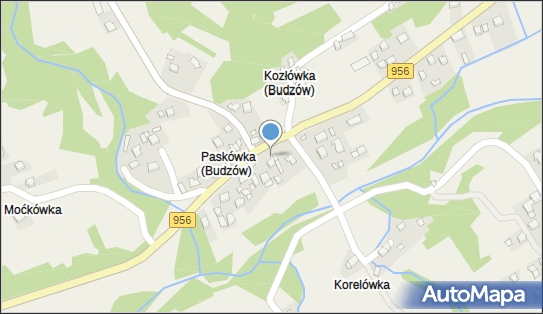 Paczkomat InPost BUX01BAPP, Budzów 399, Budzów 34-211