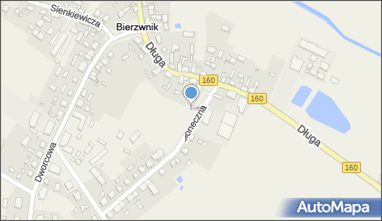 Paczkomat InPost BWK02M, Słoneczna 19, Bierzwnik 73-240